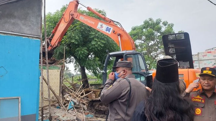 Pemkab Bekasi Bongkar 425 Bangunan Liar di Babelan, Kembalikan Fungsi Bantaran Sungai dan Jalan