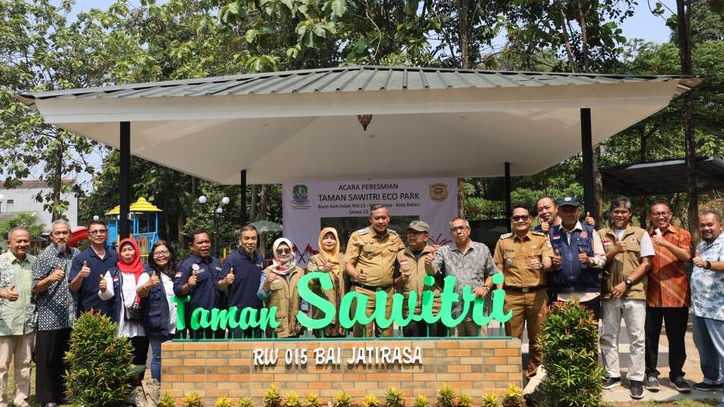 Wali Kota Bekasi Resmikan Taman Sawitri Eco Park di Jatiasih, Perkuat Ruang Publik Ramah Lingkungan