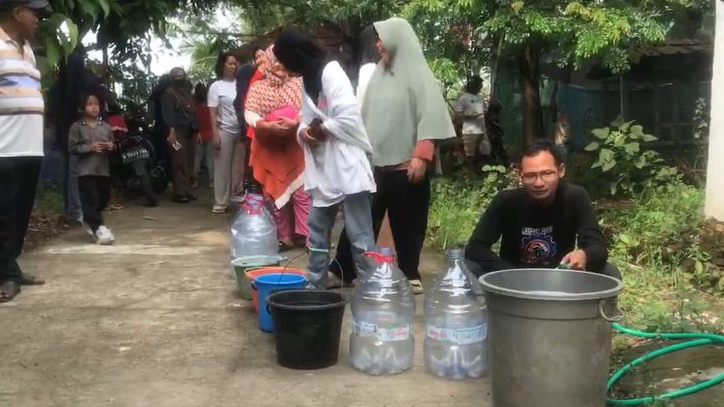 Krisis Air Bersih Landa 1.900 KK di Perumahan Bumi Kahuripan Indah Bekasi